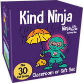 Kind Ninja Mini Books Classroom or Party Gift Set (30 mini books)